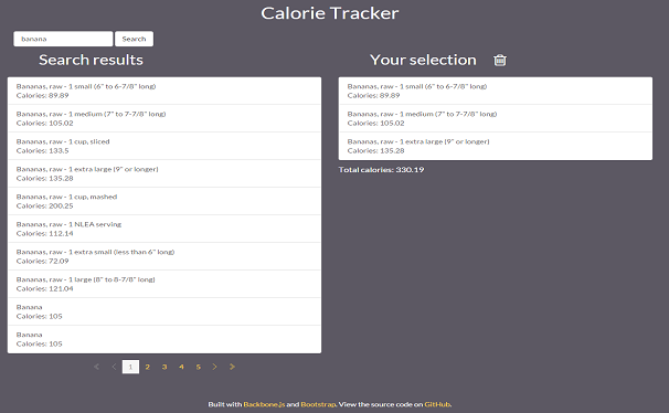 Calorie Tracker