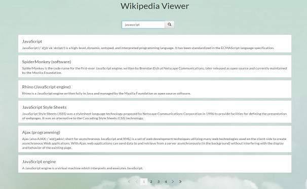 Wikipedia Viewer